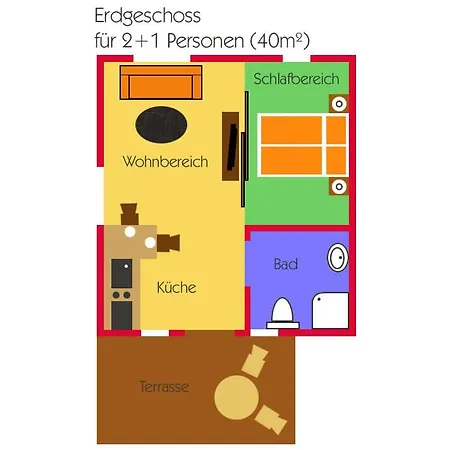 Apartment Duenenhaus Unserusedomde Ca40qm Mit Parkplatz Direkt Am 5i2